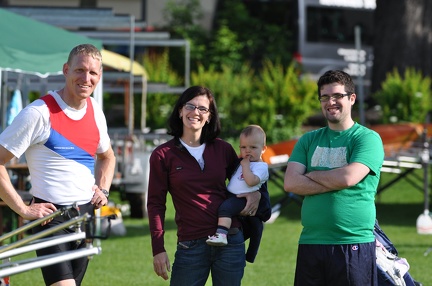 Johannes  Erynn  Greta  Caleb - Heidelberg Regatta 2012